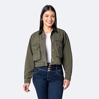 Casaca Mujer Pionier Frost Verde Olivo Xanthi